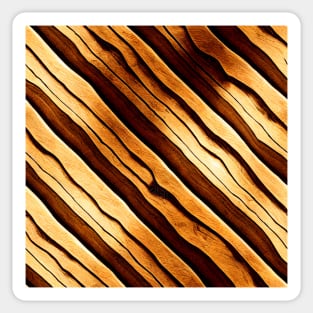 Wood pattern, model 8 Sticker